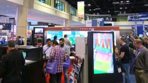 Motion Attracts Trade Show Visitors