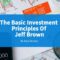 The Basic Investment Principles Of Jeff Brown