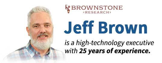Jeff Brown is a high-technology executive with 25 years of experience.